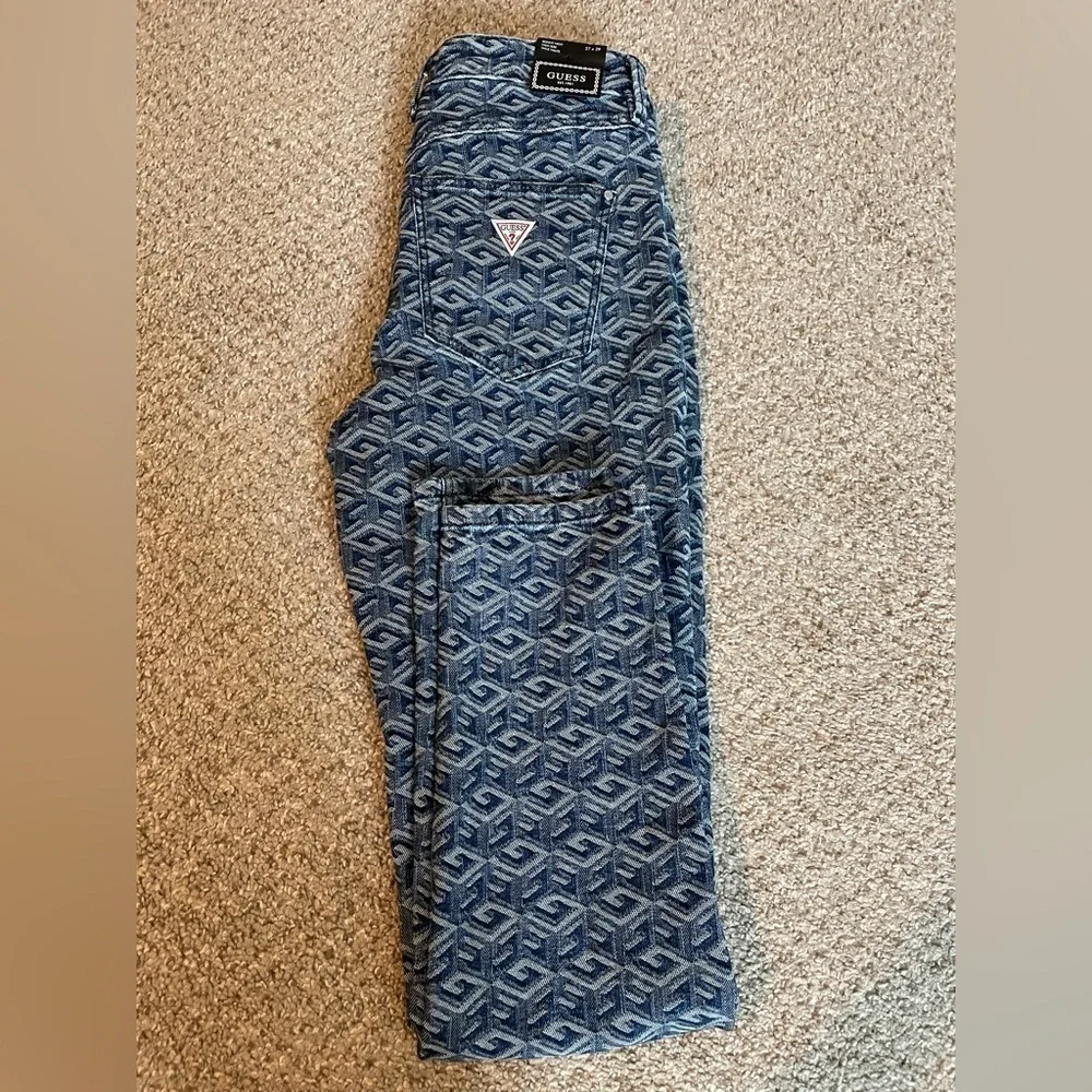 Womens guess cube wash skinny jeans - Picture 5 of 10